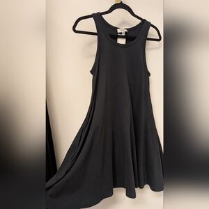 COS Navy Sleeveless Mini Dress With Pockets